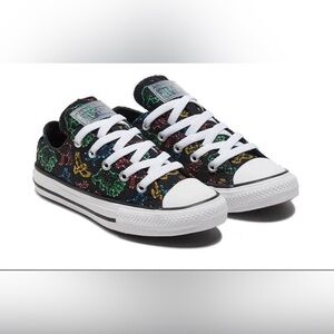 Converse Kids Low Top Star Animals Shoes Size 11
